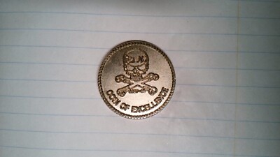 CHALLENGE COIN OLDER COIN OF EXCELLENCE WELCOME TO TEAM WIN