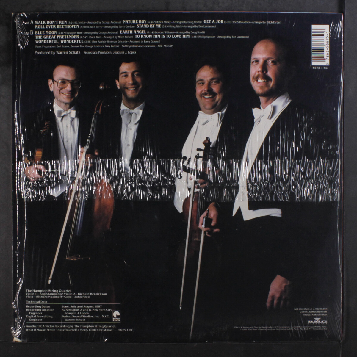 HAMPTON STRING QUARTET: what if mozart wrote roll over beethoven