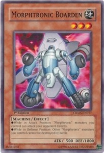 Morphtronic Boarden - CRMS-EN017 - Common - 1st Edition x3 - Near Mint