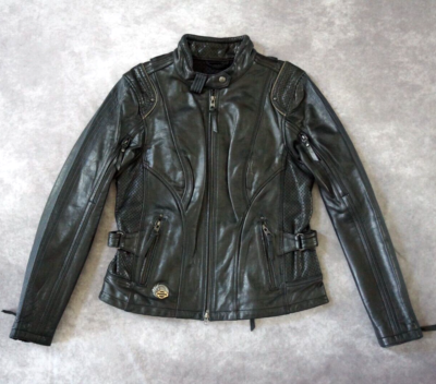 Fabu様 Harley Davidson Women 115th Anniversary Black Leather Riding