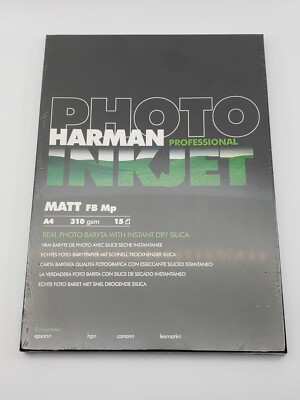 Harman A4 320gsm Matt FB  - 15 sheets - Inkjet Photo Paper