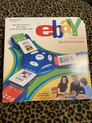 Vintage Parker Brothers EBAY Auction Game - Never Played (2001)