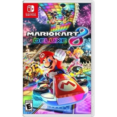 Mario Kart Deluxe Nintendo Switch Game (Multiplayer, 2017 Racing) Brand  New