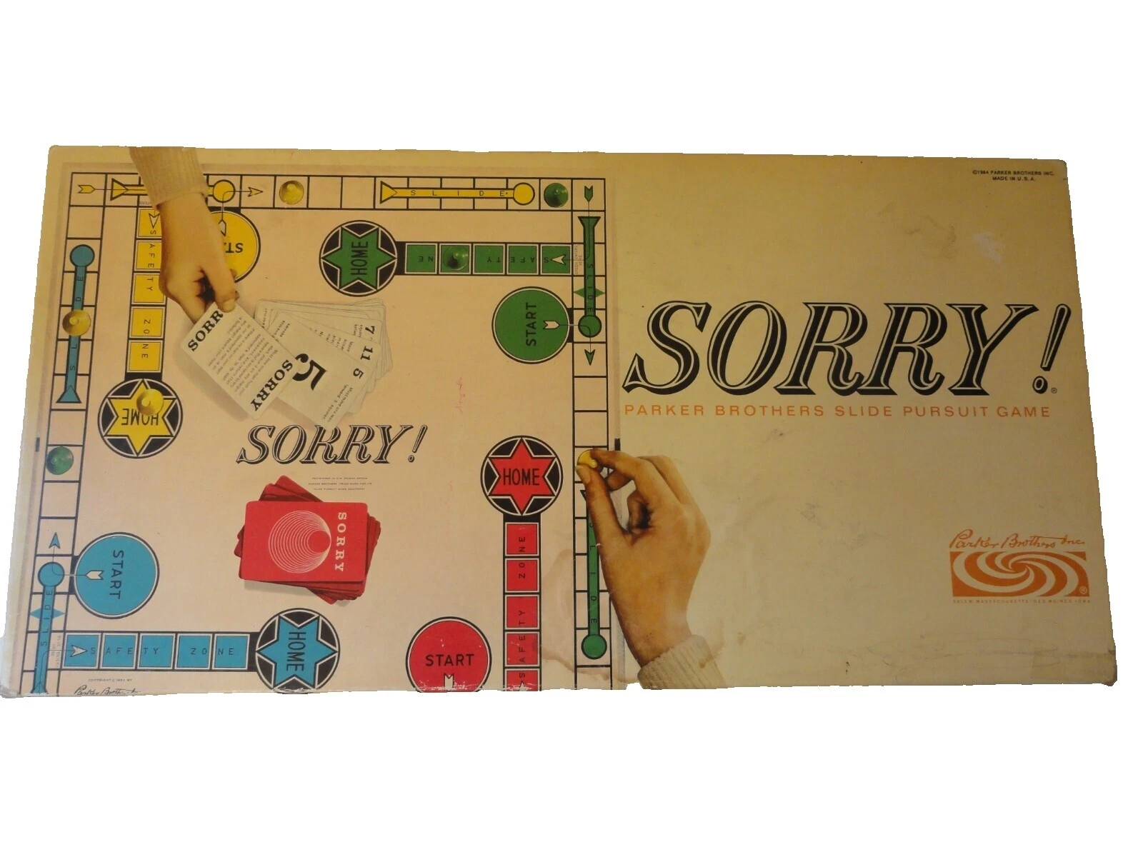 Parker Brothers Board 1964 Vintage Manufacture Board & Traditional Games