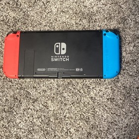 Nintendo Switch  with Neon Red and Neon Blue Joy-Con