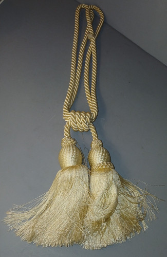Ivory Curtain Tieback Rope Tassel Classic Window Drapery Holder Replacement