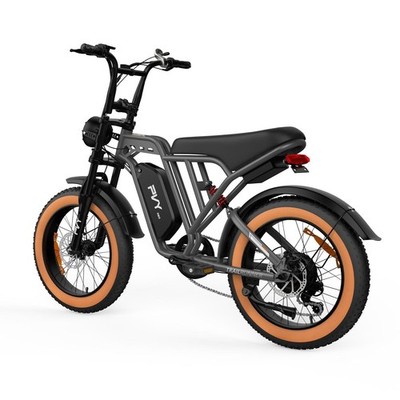  PVY 20'' E-Mountainbike,1000W Off-road E-Bike,4.0 Reifen Elektrofahrrad 48V20AH