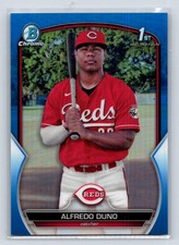 2023 Bowman Chrome Alfredo Duno Blue /150
