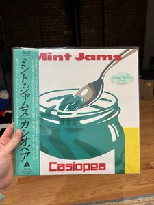 Casiopia Mint Jam クリアグリーン・オレンジレコード　カシオペア CASIOPEA | Mint Jams – Light in the Attic
