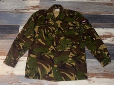 NETHERLANDS DUTCH ARMY WOODLAND CAMO DPM CAMO TOP BDU SHIRT COMBAT UNIFORM COAT