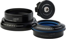 Cane Creek 50 Headset - ZS44/28.6/H8 Upper EC44/40 Lower, Tapered, Black