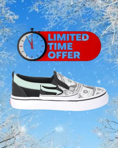 Airwalk Big Boys SIZE 6 Ride Slip-On Sneakers Canvas Slip-on NEW - Picture 3 of 22