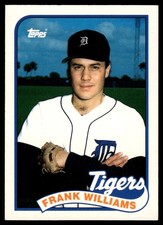 1989 Topps Traded Frank Williams Detroit Tigers #128T 14145