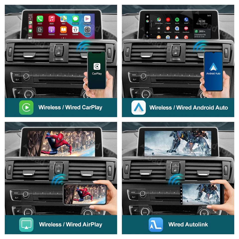 Wireless CarPlay Android Auto Für BMW 1 2 Series F20 F21 F22 F23 F45 NBT EVO - Bild 4 von 4