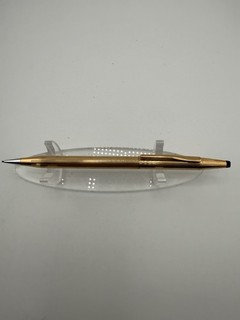 Vintage 14k Classic Yellow Gold Filled Cross Mechanical Pencil 1/20 Gold Trim C1