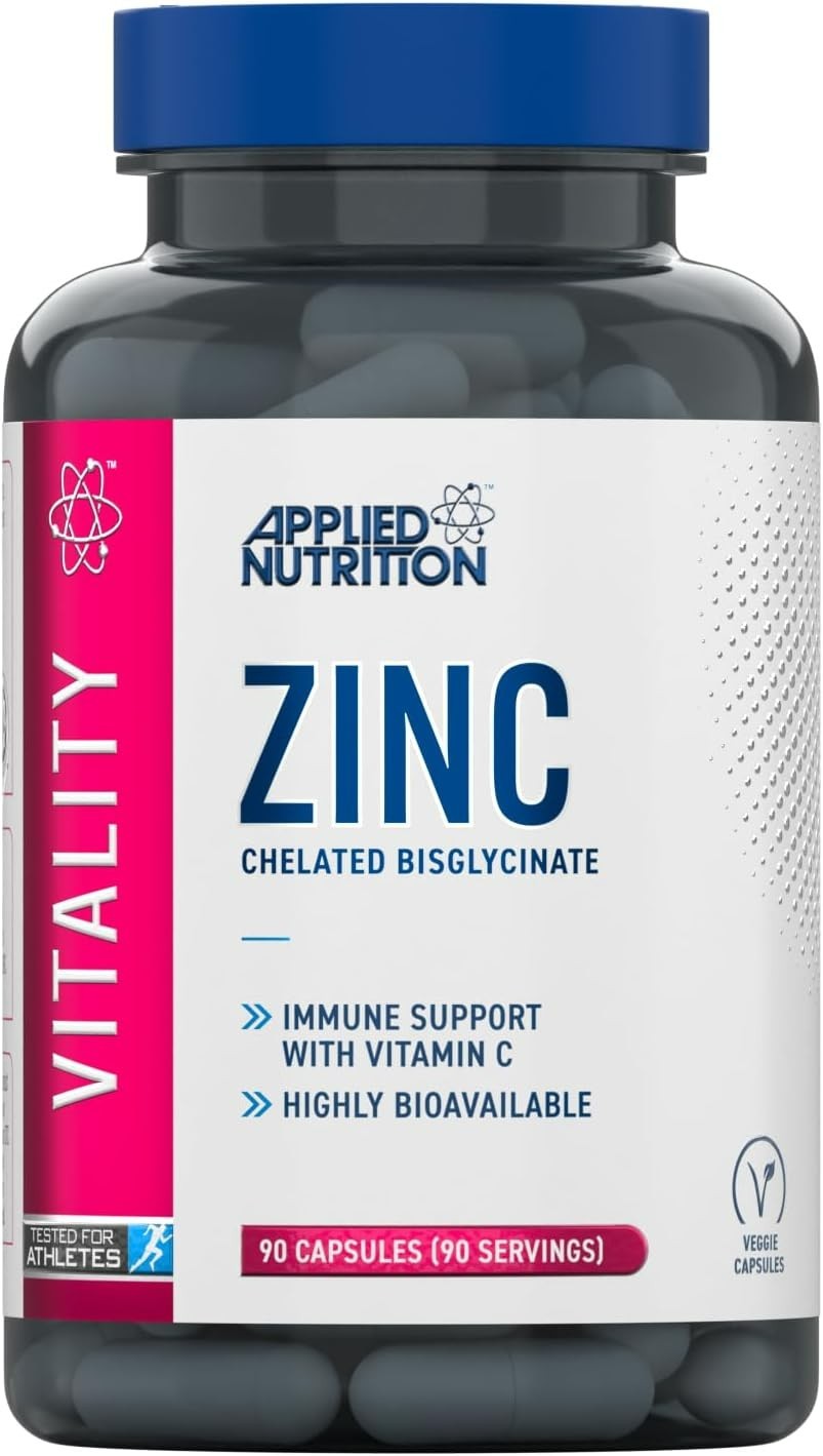 Zinc Capsules Vitamin C Zinc Citrate 15mg Vegan Capsules Immune Support