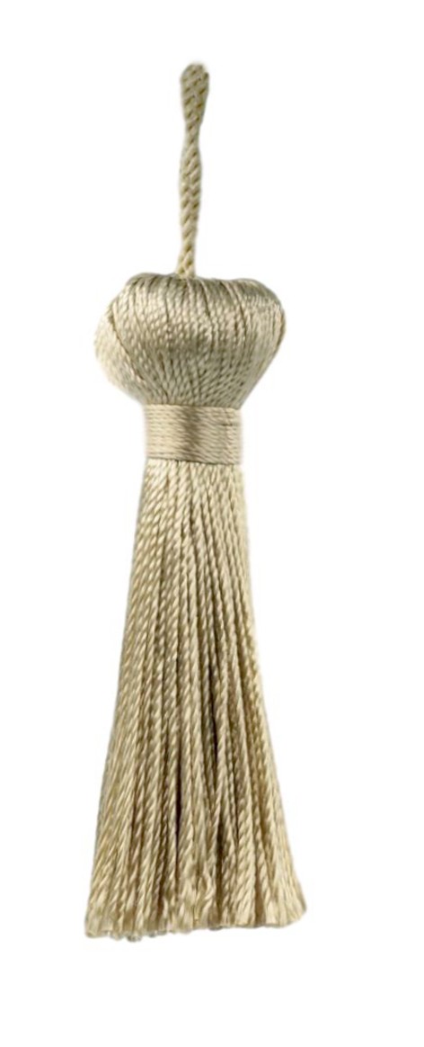 DÉCOPRO 3"" Bell Tassel, Color# A10 - Sandstone Beige [Sold Individually]
