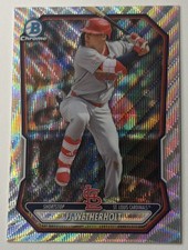 2026 Bowman Chrome - JJ Wetherholt #BCP-115 Wave Refractor /350 - Cardinals