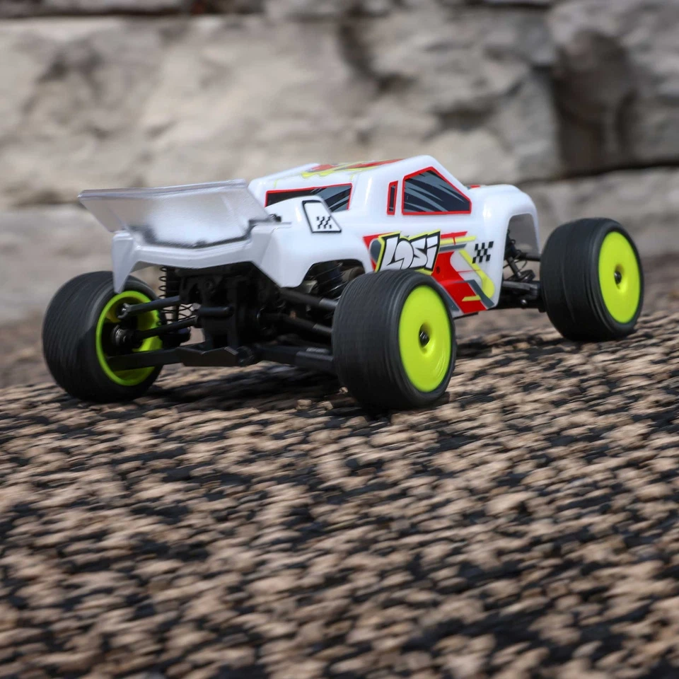 Losi Micro-T 1/28 2 ruedas motrices blanco RTR LOS-1392T1 Foto 3 de 4