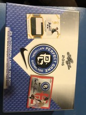 2016 LEAF PERFECT GAME NATIONAL SHOWCASE BASEBALL SEALED HOBBY BOX 25 AUTOS!!