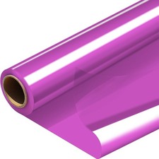 PerkHomy Clear Cellophane Wrap Roll 16" 3 Mil Thick Cellophane For Gift Basket T