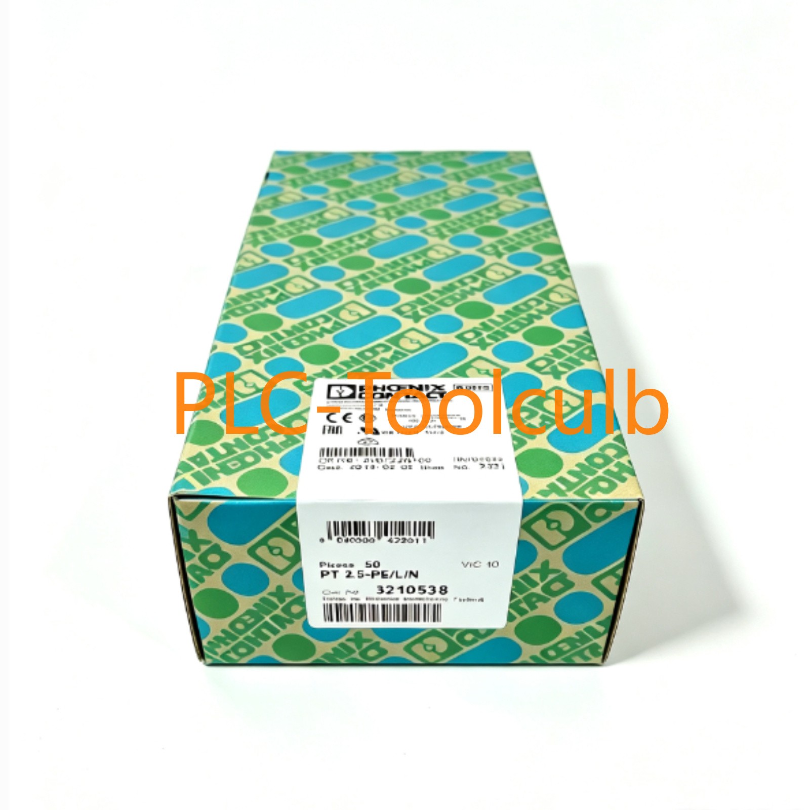 50PCS/box NEW Phoenix 3210538 Contact Multi-layer Terminal Block PT 2,5-PE/L/N