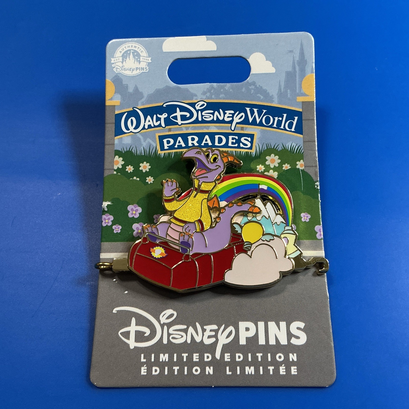 Disney Pin WDW Parades Series January Figment Journey Into Imagination Rainbow