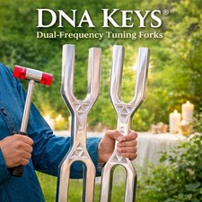 Double-Sided Giant Tuning Fork 741 Hz  852 Hz   Intuition, Third Eye Activation