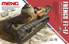 MNGTS-008 - Meng Model 1:35 - FT-17 French Light Tank (Cast Turret)