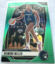 2024 Panini Prizm WNBA Basketball Diamond Miller Minnesota Lynx Green Prizm #63