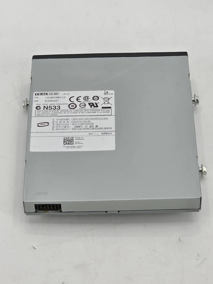 Dell TEAC CA-200 3.5 Multi Media USB Flash Memory Card Reader - Image 4 of 4