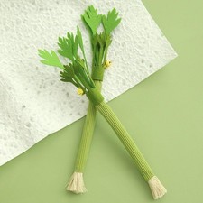 Rope Pet Chew Toys Simulated Celery Cat Stick Toy With Toy Pet Chew Bell L0Q4