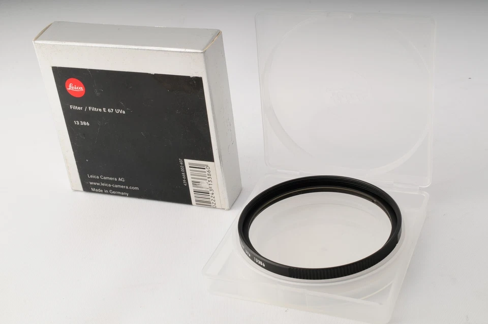 [MINT in BOX] Leica E67 13386 67mm Filter UVa from JAPAN - Image 3 of 4