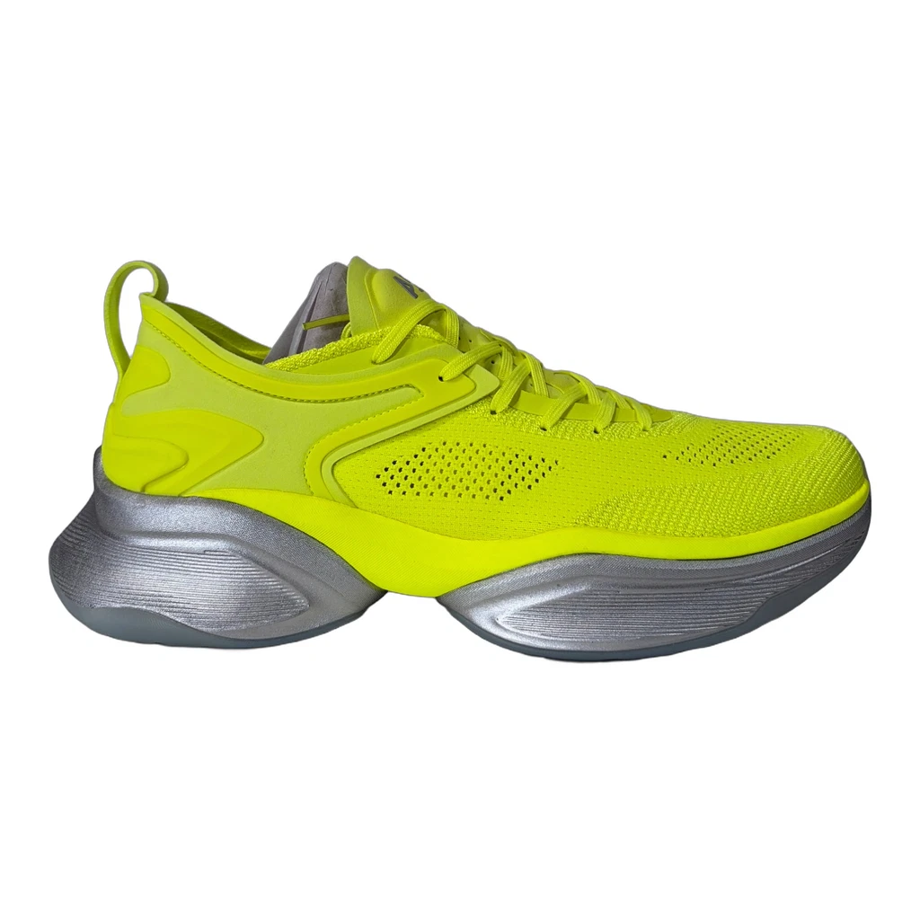 APL Mens Neon Yellow Slip-On Knit Sneaker APL Sneakers for Men for Sale - Shop Men main image 3
