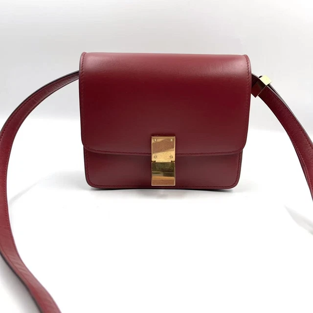 11.03 003 Celine Celine Small Smooth Calfskin Box Bag