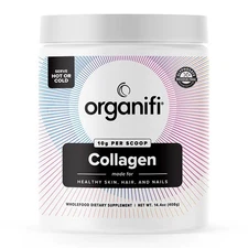 Organifi Collagen Powder 14.4 Oz High Quality Collagen Peptides For Skin Health