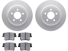 For Oldsmobile Achieva Brake Pad and Rotor Kit Dynamic Friction 28146SSXV