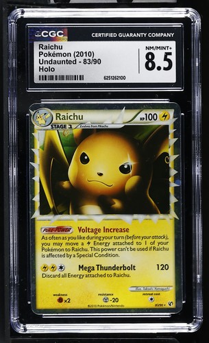Raichu graded CGC 8.5 for sale on eBay
