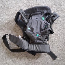 Infantino Flip Advanced 4-in-1 Convertible Baby Carrier, Dark gray heather