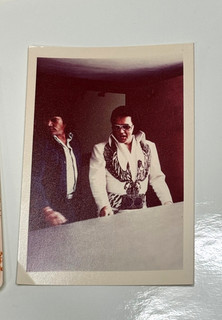 ELVIS PRESLEY VINTAGE 45 YRS OLD KODAK PHOTO STAMPED ORIGINAL 1976