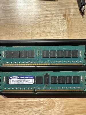 Actica 16GB (2x8GB) 2Rx8 DDR3-1600 ECC REG  RAM ACT8GHR72P8J1600S