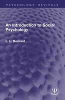 An Introduction To Social Psychology | L. L. Bernard | Taschenbuch | Englisch