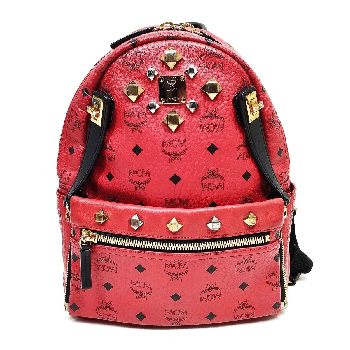MCM Backpack Red Bags & Handbags for Women for sale | eBay