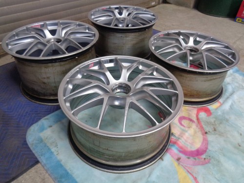 Genuine Ferrari 458 Challenge BBS Center Lock Wheels 19" RE1352 RE1353 - Picture 8 of 10