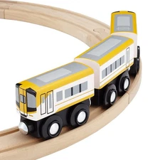 Moku Train Japan Kintetsu 22000 Series Ace Wooden Model Train Magnetic Mok-018