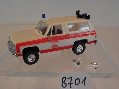 Preiser / Trident 1/87 Nr. 33211 Chevrolet Blazer SUV Bregenz-Vorkloster #8701