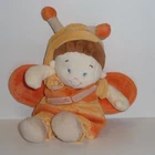 Nicotoy Bee Doll Blanket - Orange