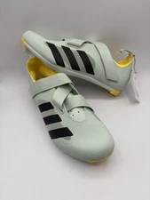 New adidas The Indoor Cycling Shoe Green Yellow GX1668 Mens Size 8.5