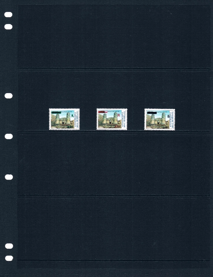 Valor Scott de $5,65 - Fortaleza de Tayikistán 2001 sobreimpresión CV MNH NH UM Foto 2 de 4