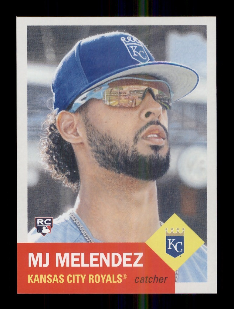 2022 TOPPS LIVING SET #557 MJ MELENDEZ ROOKIE RC KANSAS CITY ROYALS